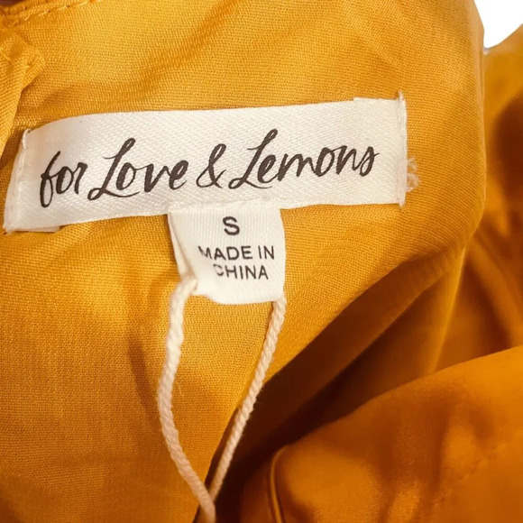 For Love & Lemons Drew Mini Dress - Picture 5 of 16